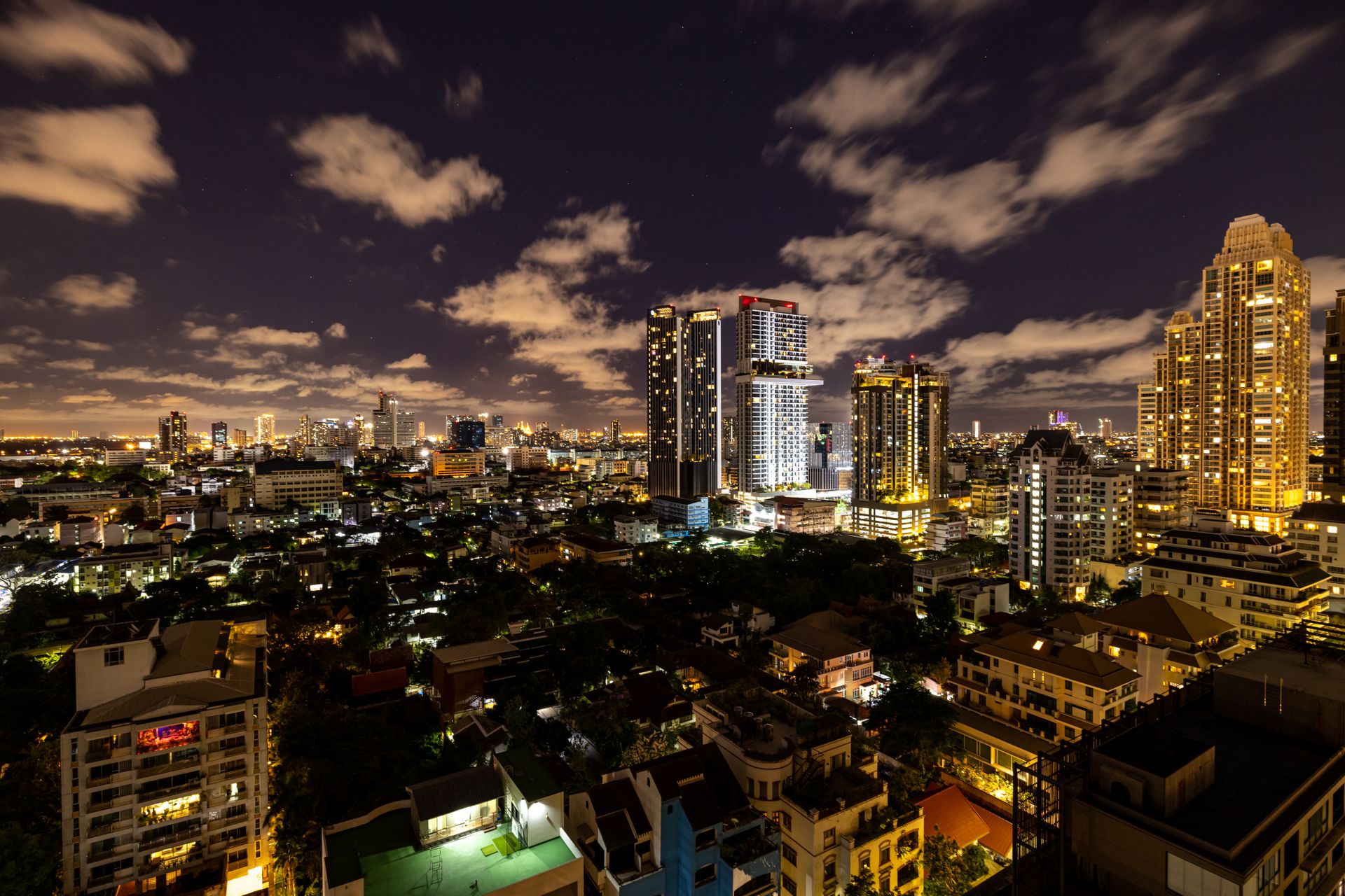 Three fronts of ShareRing's privacy KYC momentum: Bangkok skyline at night