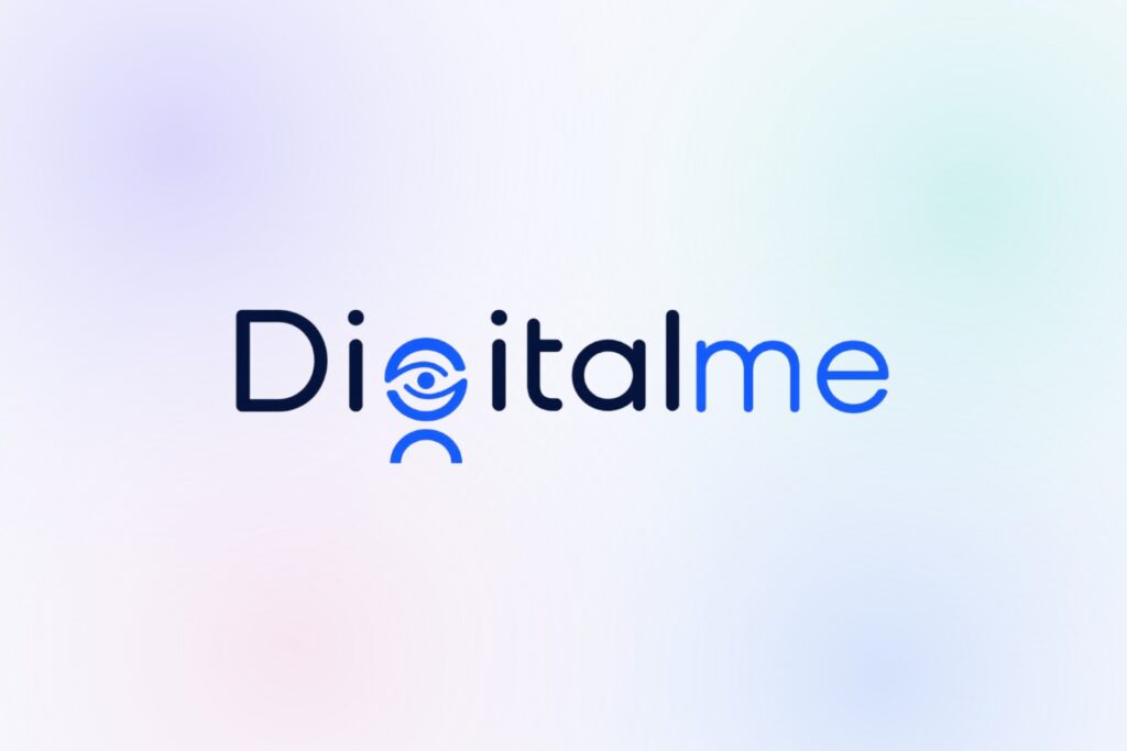 Digital Me private AI assistant colour logotype